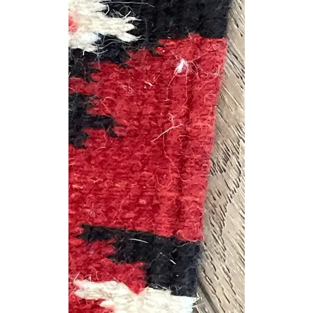 4x7 ft Southwestern Navajo Style Wool Tribal Mexican Chief Blanket
